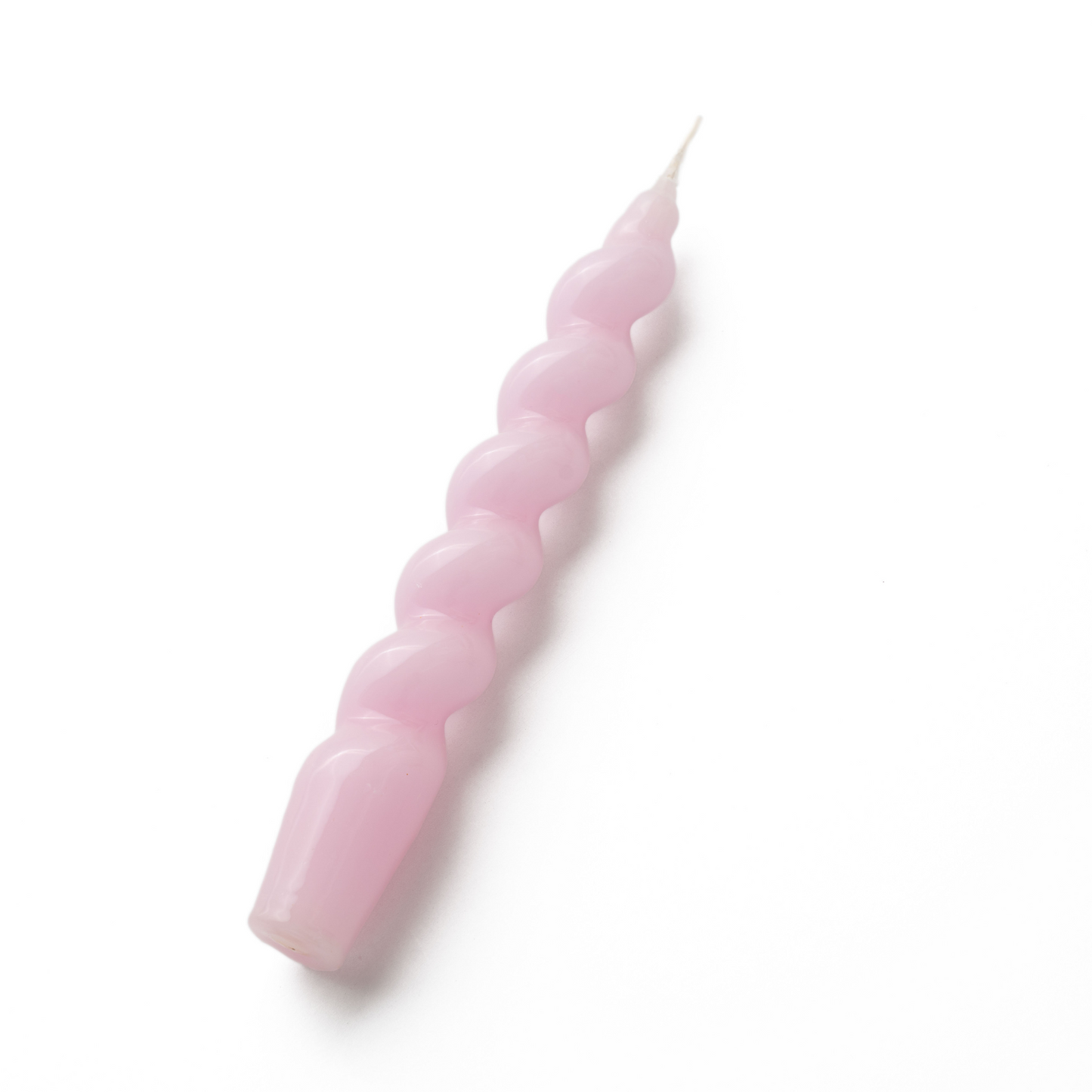 Set of 4 - Spiral Gloss Candles - Lilac